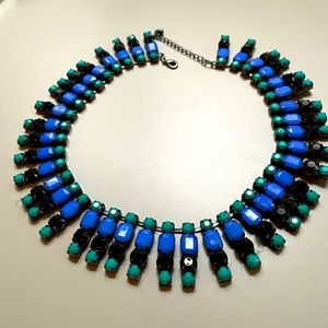 ZARA colored rhinestone necklace
